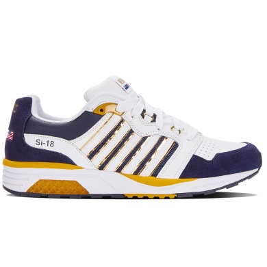 KSwiss Sneaker Si-18 Rannell (Leather) white/navy/gold Men's